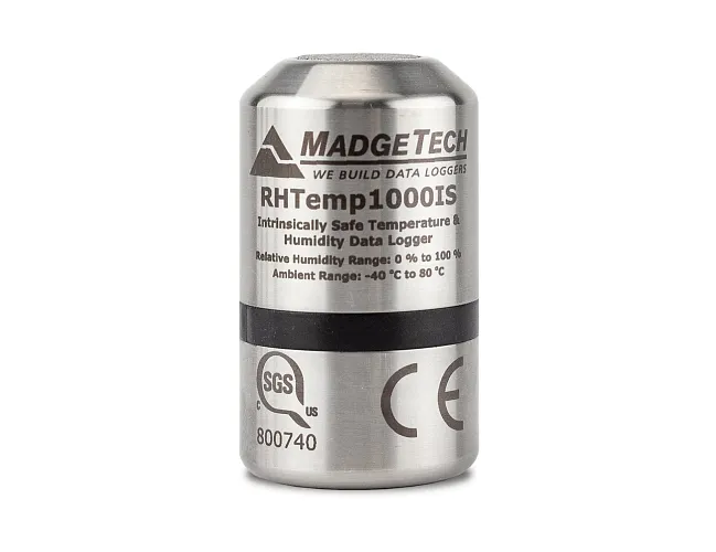 RHTemp1000IS | Robustní data logger teploty a vlhkosti, jiskrově bezpečný